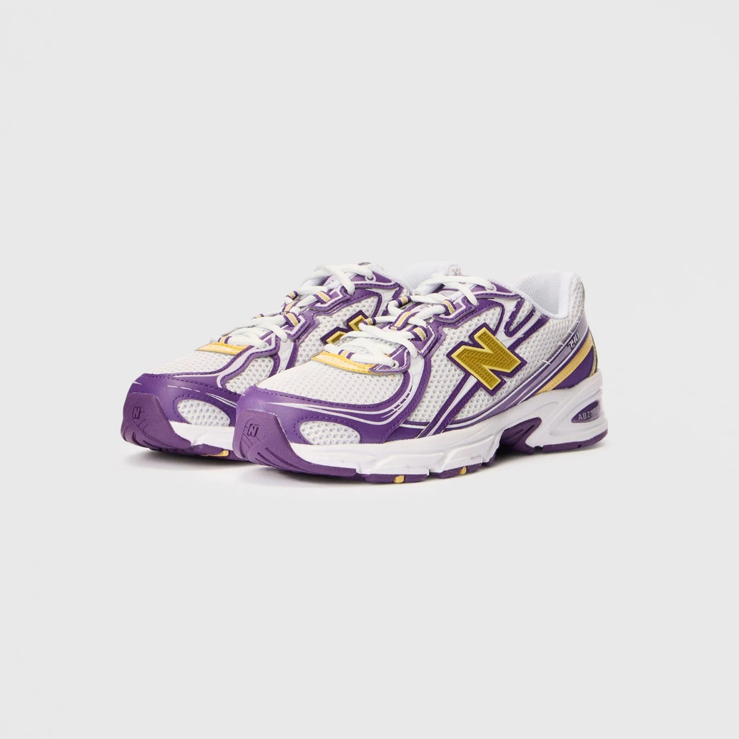 New Balance 740 - Unisex - White Purple Yellow