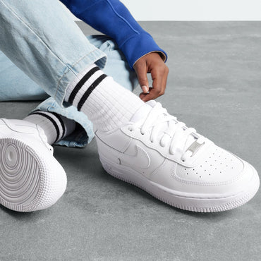 Nike Air Force 1 Low LE - GS - Triple White