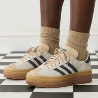 adidas Gazelle Bold - Femme - Cream Night Indigo
