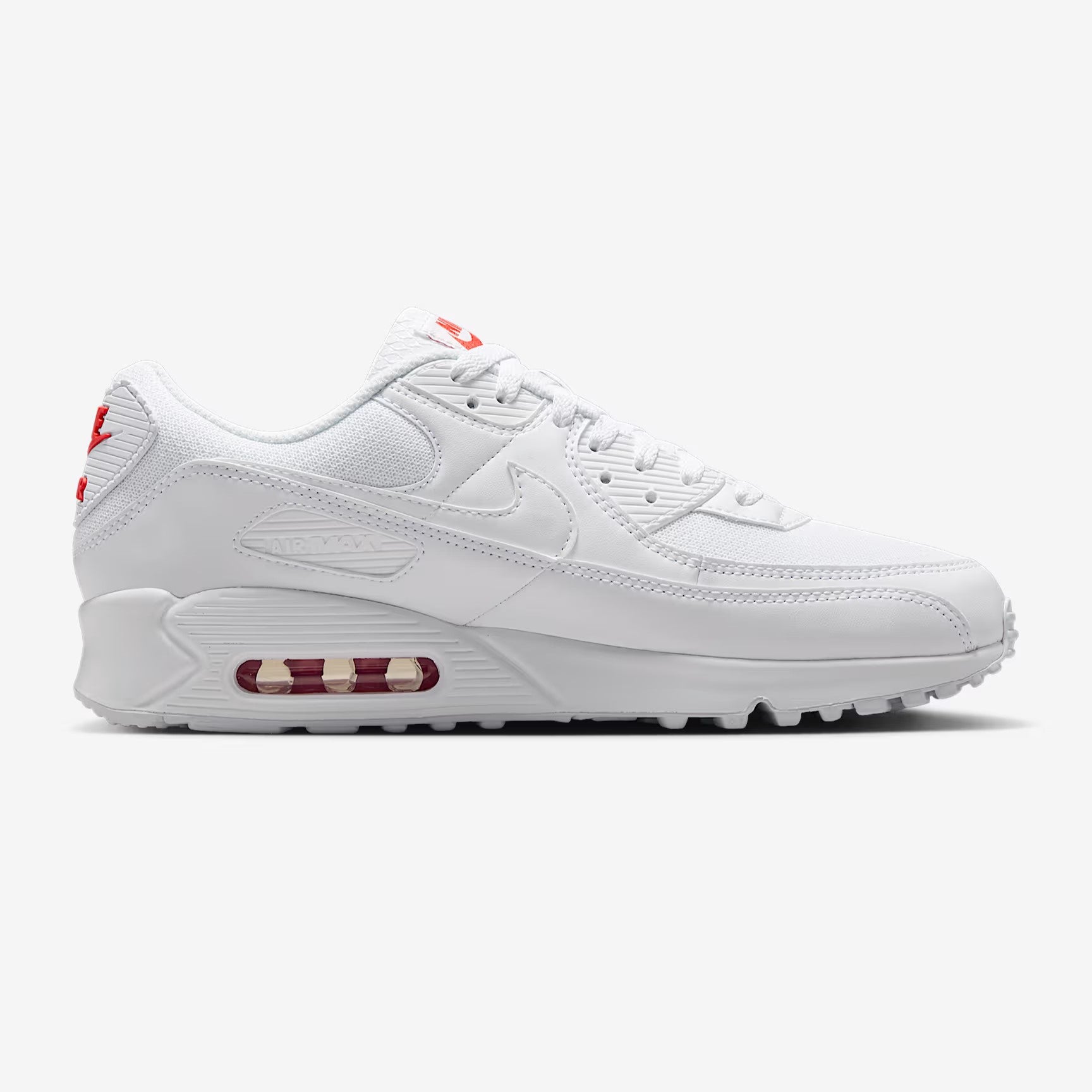 womens white nike with red swoosh