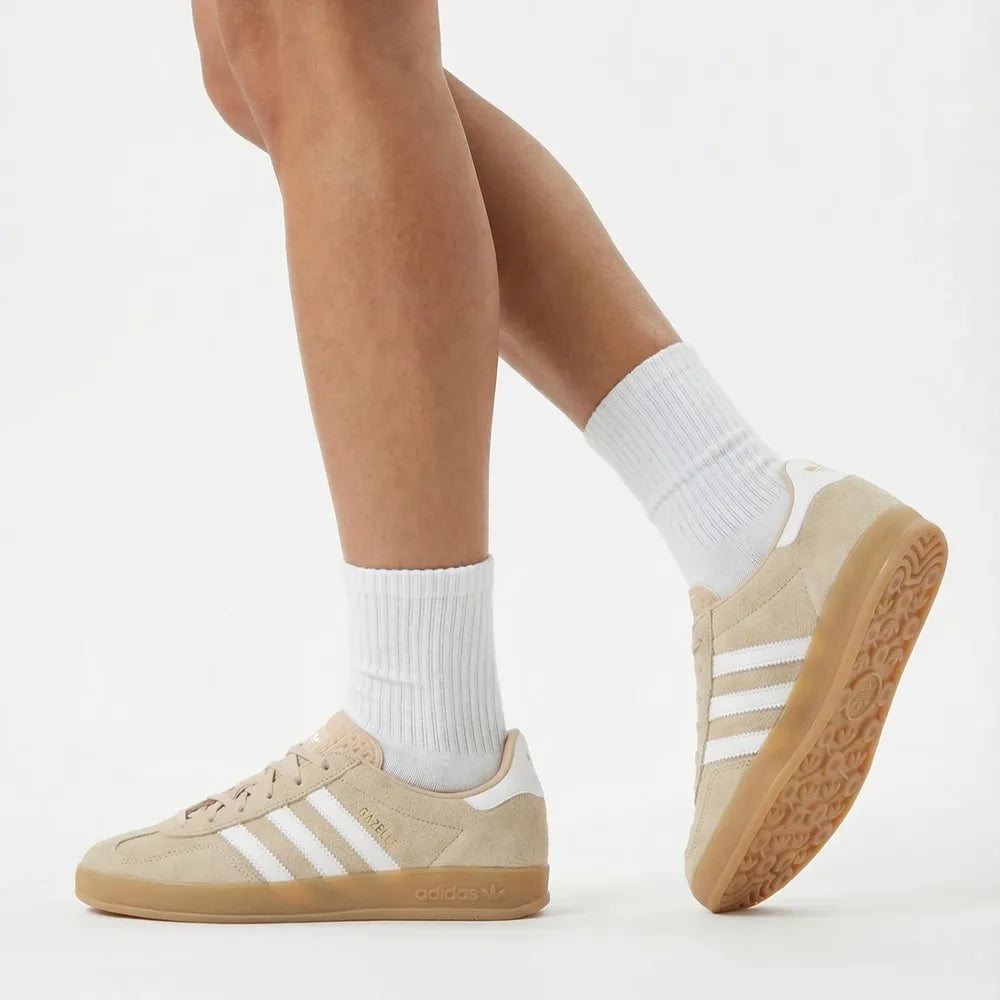adidas Gazelle Indoor - Women's - Magic Beige Sneaxx adidas Gazelle Indoor - Women's - Magic Beige Sneaxx