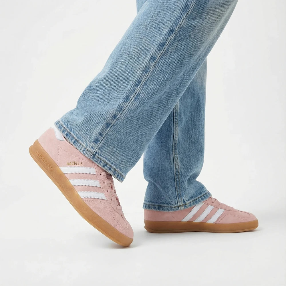 adidas Gazelle Indoor - Women's - Sandy Pink Sneaxx adidas Gazelle Indoor - Women's - Sandy Pink Sneaxx