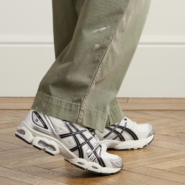 Asics Gel-Nimbus 9 - Unisex - Cream Black – Sneaxx Asics Gel-Nimbus 9 - Unisex - Cream Black – Sneaxx