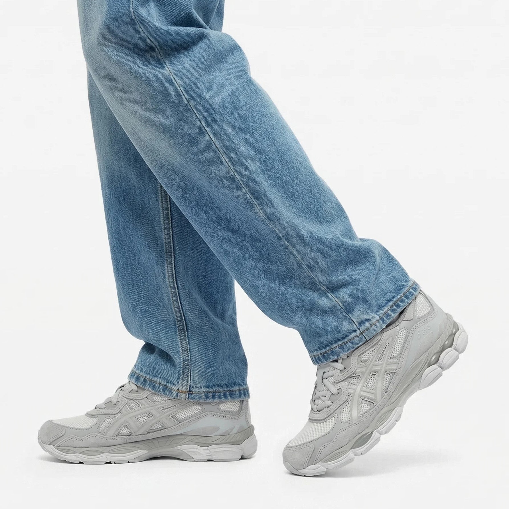 ASICS Gel-NYC - Unisex - Cream/Cloud Grey – Sneaxx