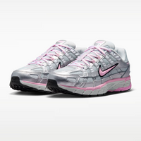 Nike P-6000 - Women's - Pink Rise Metallic Silver