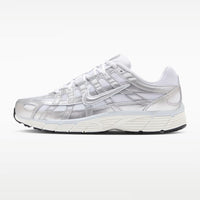 Nike P-6000 - Unisex - White Metalic Silver Blue Tint