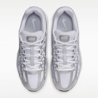 Nike P-6000 - Unisex - White Metalic Silver Blue Tint