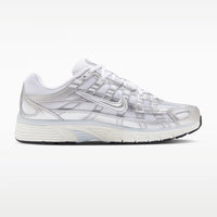 Nike P-6000 - Unisex - White Metalic Silver Blue Tint