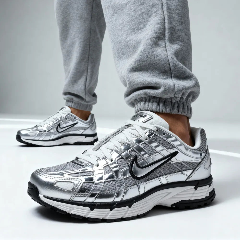 Nike P-6000 Premium - Unisex - Metallic Silver – Sneaxx Nike P-6000 Premium - Unisex - Metallic Silver – Sneaxx