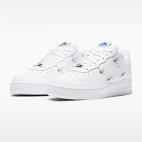Nike Air Force 1 Low - Women's - White Hyper Royal Black