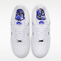Nike Air Force 1 Low - Women's - White Hyper Royal Black