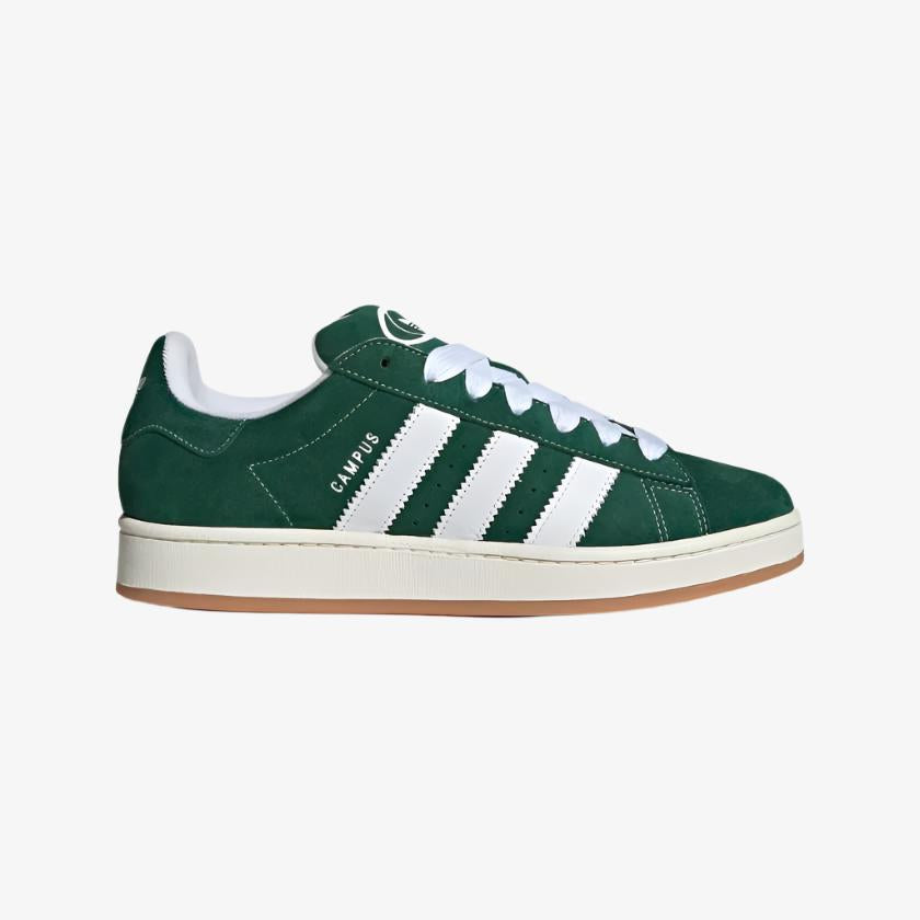 adidas Originals Campus 00s - Unisex - Dark Green Cloud Wit