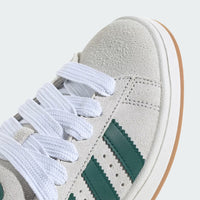 adidas Originals Campus 00s - Women's - Crystal White Collegiate Green