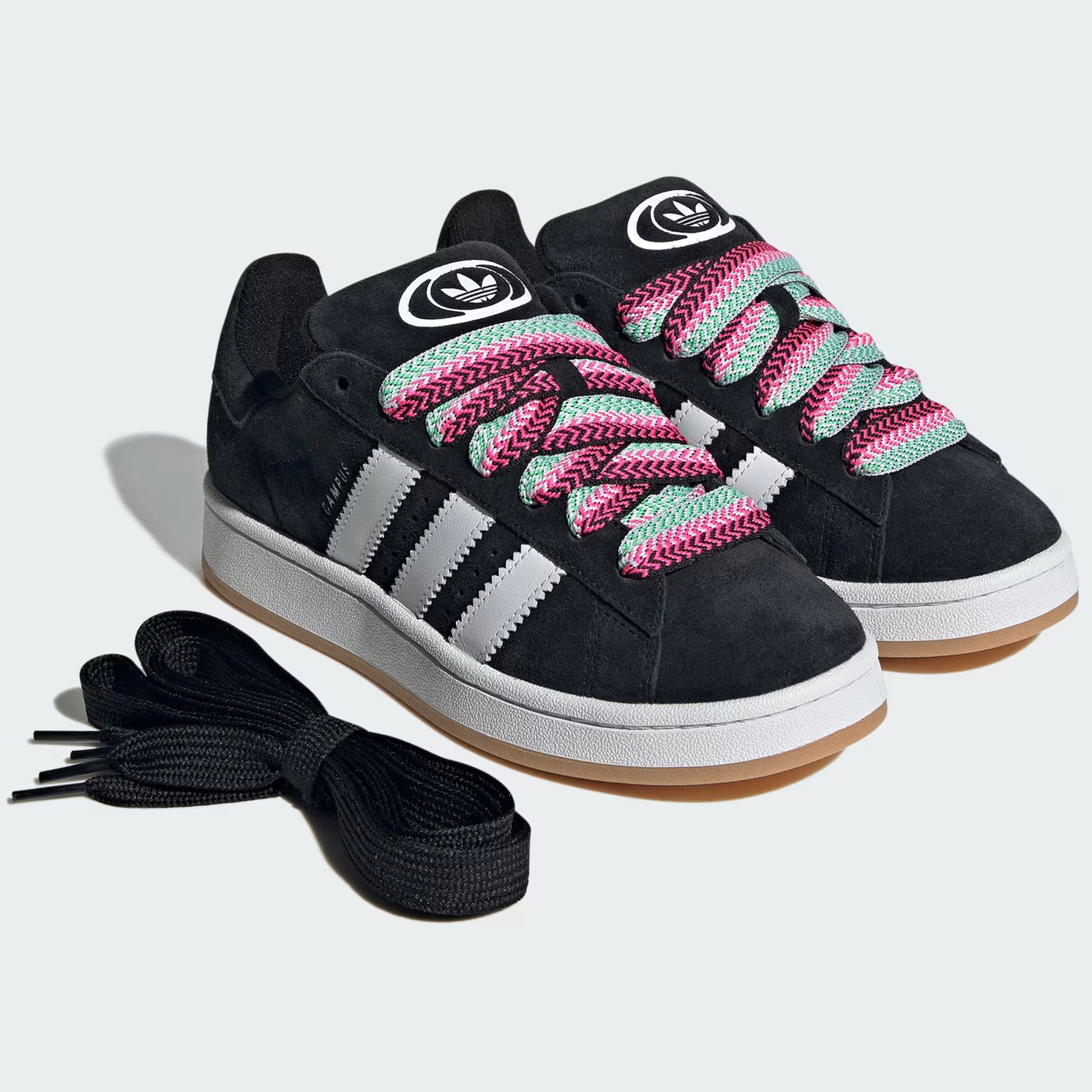 adidas Originals Campus 00s - Women's - Black White Lucid Pink Sneaxx adidas Originals Campus 00s - Women's - Black White Lucid Pink Sneaxx