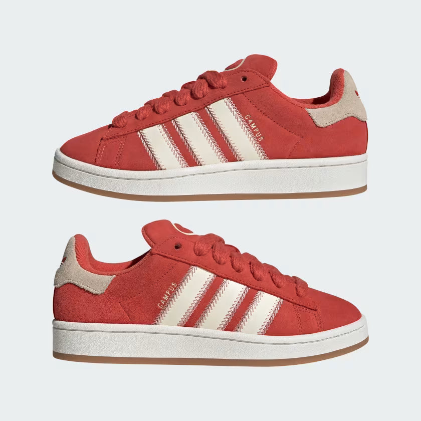 adidas Originals Campus 00s - Dames - Camp Crew Rood Cream Wit Core Wit