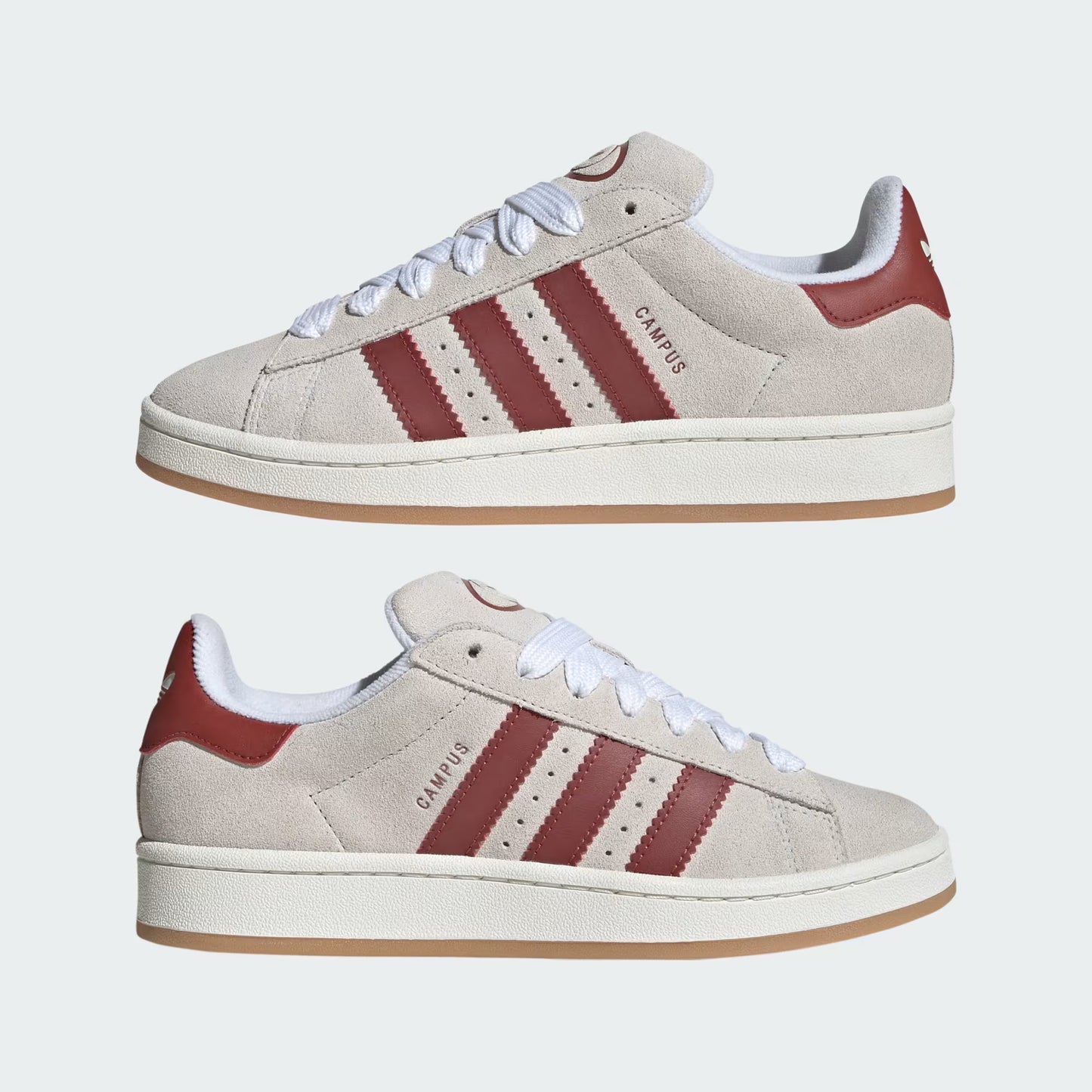 adidas Originals Campus 00s - Women's - Crystal White Preloved Ruby