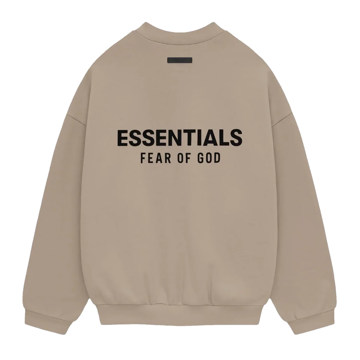 Fear of God Essentials FW24 Fleece Crewneck - Unisex - Desert Sand