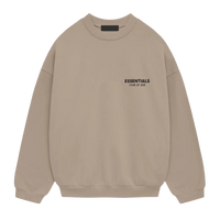 Fear of God Essentials FW24 Fleece Crewneck - Unisex - Desert Sand