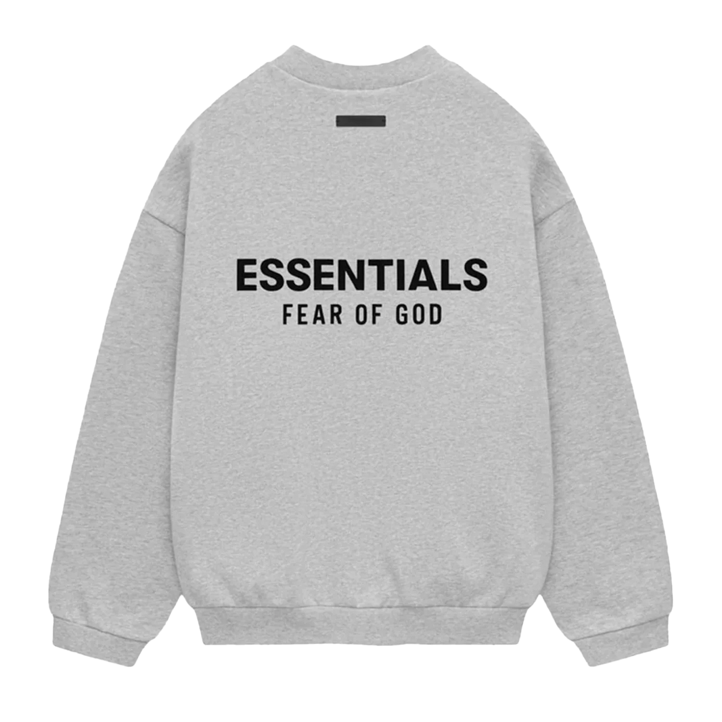 Fear of God Essentials FW24 Fleece Crewneck - Unisex - Light Heather Gray
