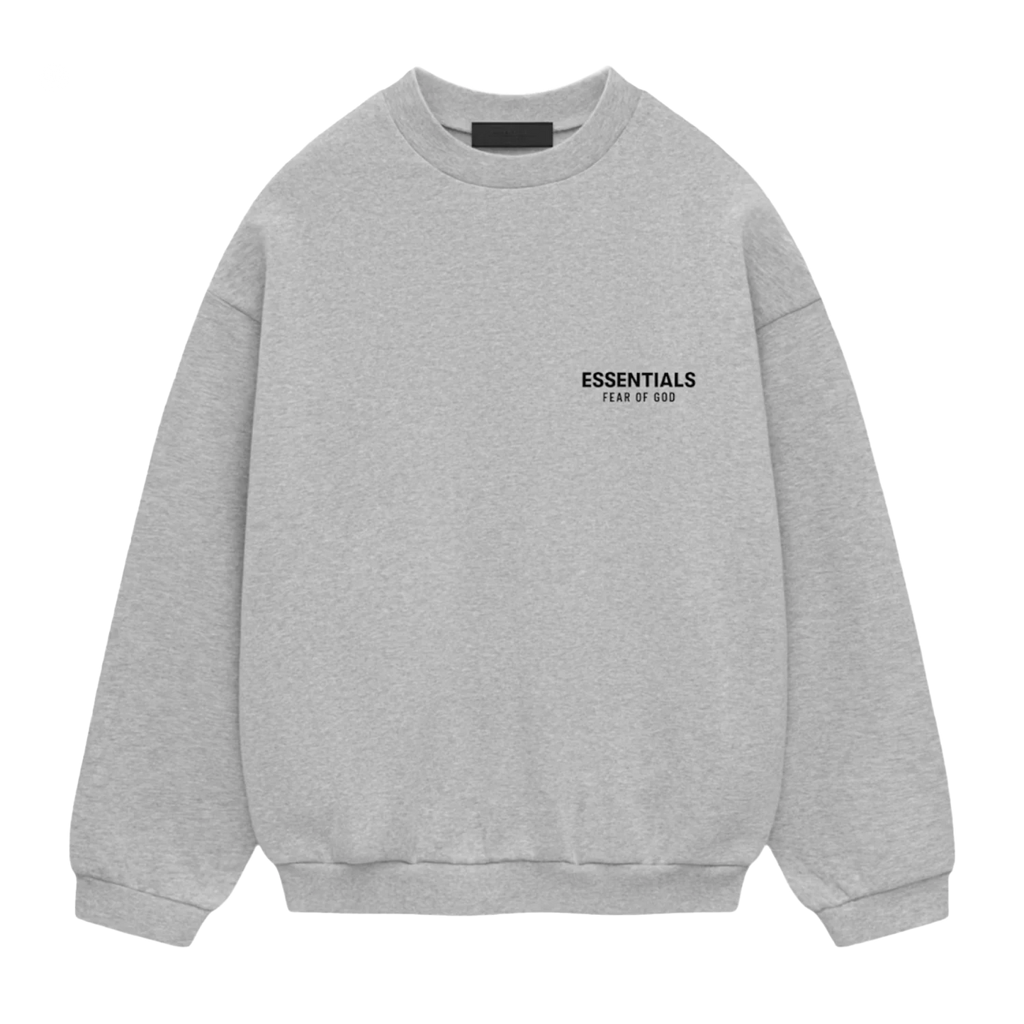 Fear of God Essentials FW24 Fleece Crewneck - Unisex - Light Heather Gray