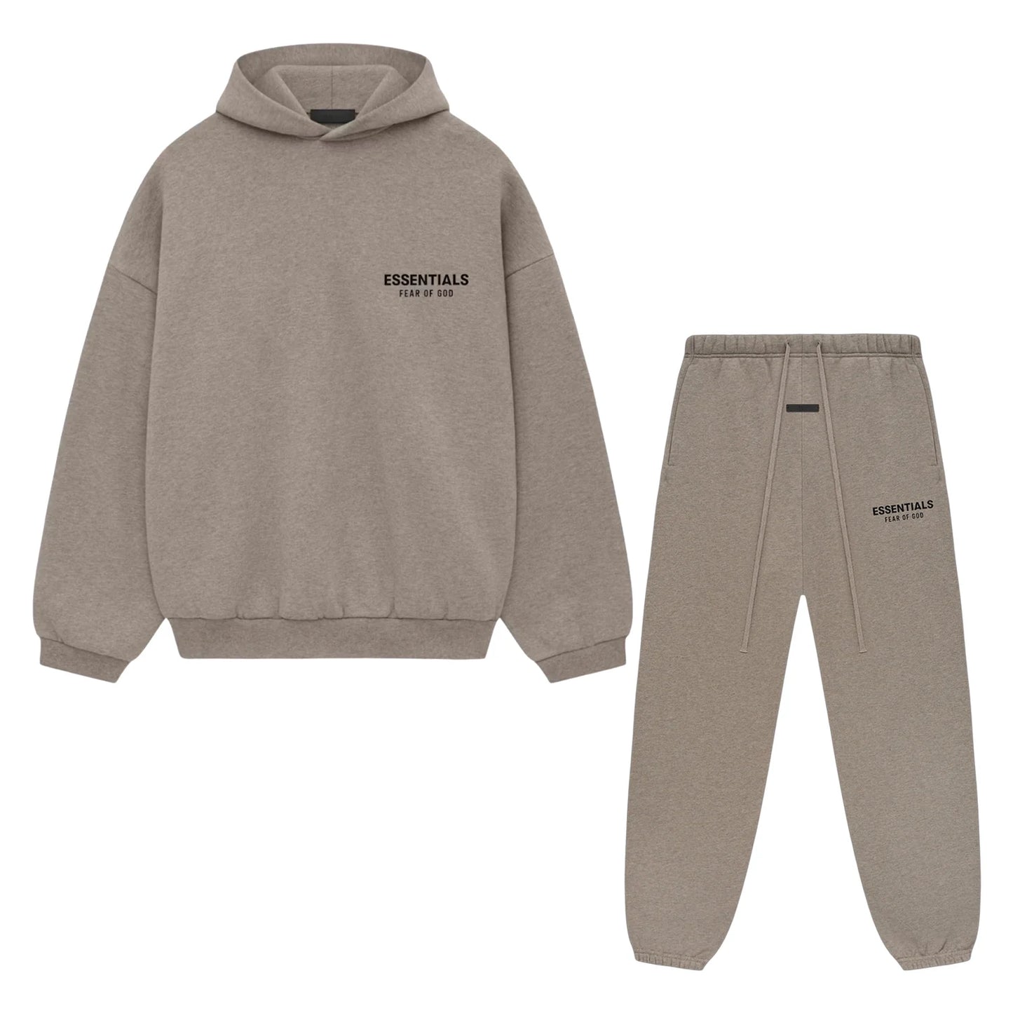 Fear of God Essentials FW24 Fleece - Unisex - Heather Gray - Full Set