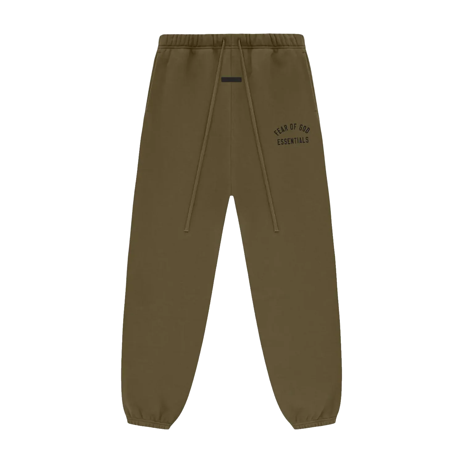 Fear of God Essentials FW24 Fleece Sweatpants - Unisex - Olive
