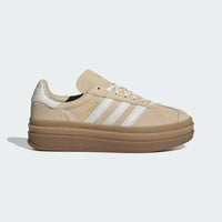 adidas Gazelle Bold - Women's - Stone Khaki Cream White
