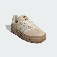adidas Gazelle Bold - Women's - Stone Khaki Cream White