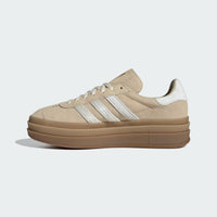 adidas Gazelle Bold - Women's - Stone Khaki Cream White