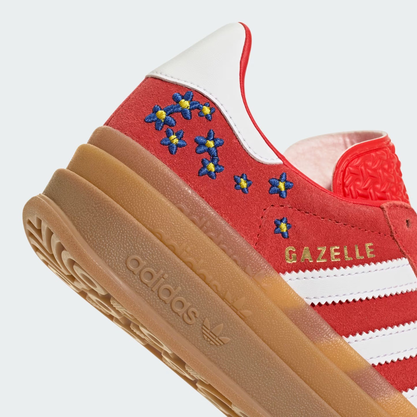 adidas Gazelle Bold - GS - Pure Ruby White Gum