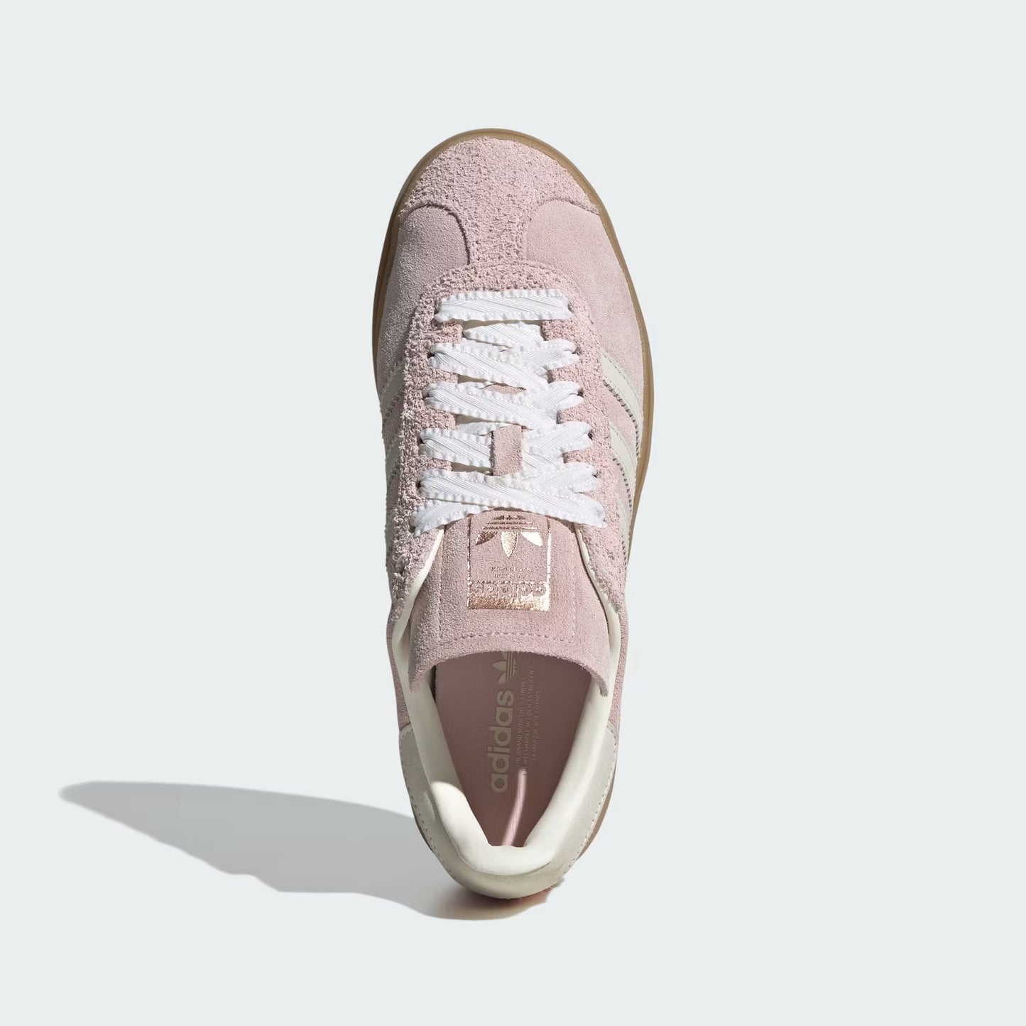 adidas Gazelle Bold - Women's - Sandy Pink Off White Copper Metallic