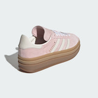 adidas Gazelle Bold - Women's - Sandy Pink Off White Copper Metallic