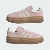 adidas Gazelle Bold - Women's - Sandy Pink Off White Copper Metallic