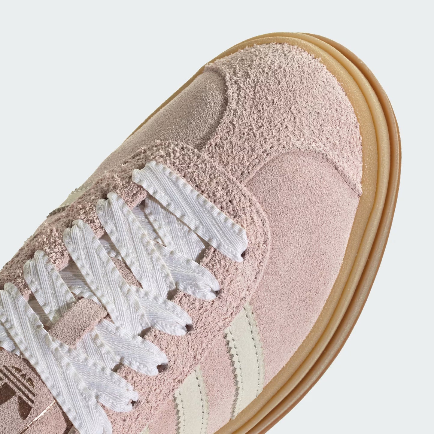 adidas Gazelle Bold - Women's - Sandy Pink Off White Copper Metallic