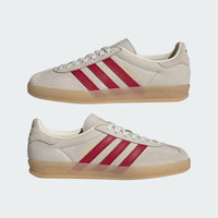 adidas Gazelle Indoor - Unisex - Cream White Red Gum