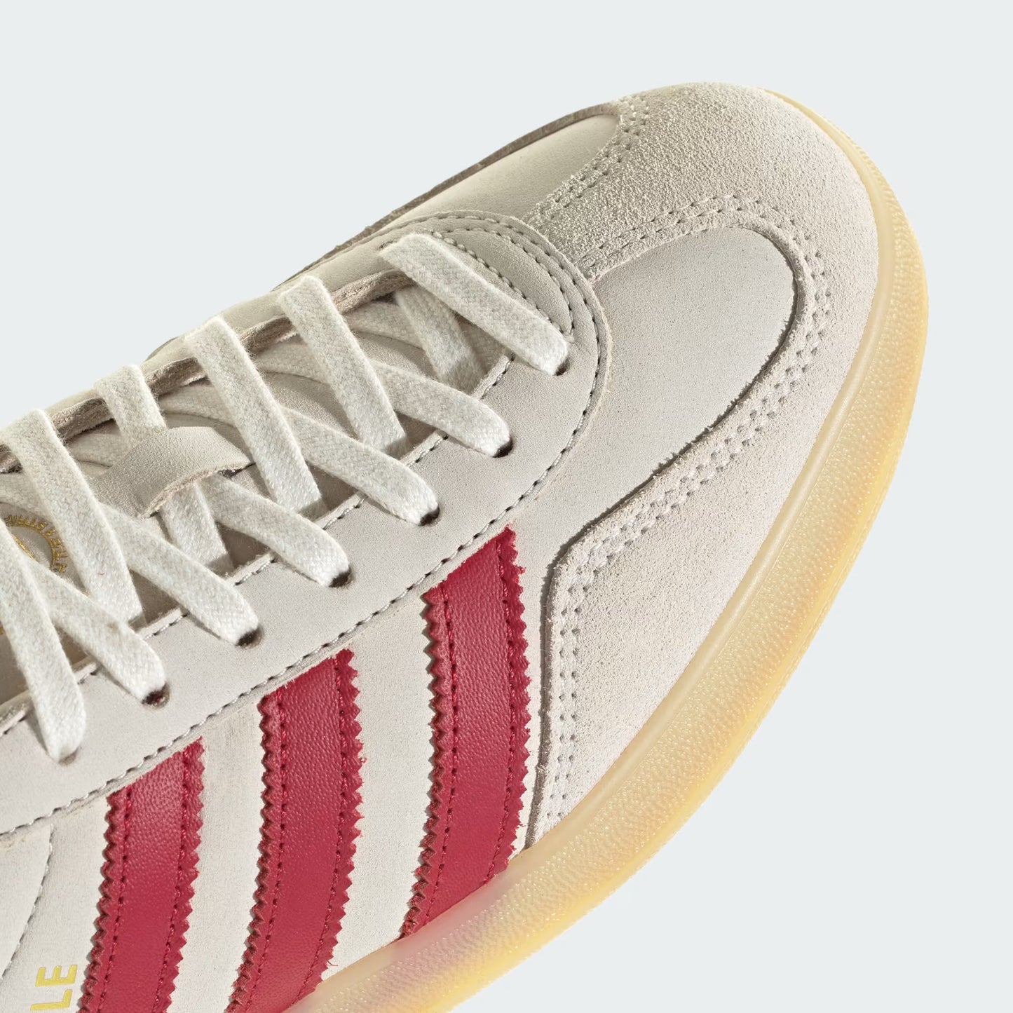 adidas Gazelle Indoor - Unisex - Cream White Red Gum