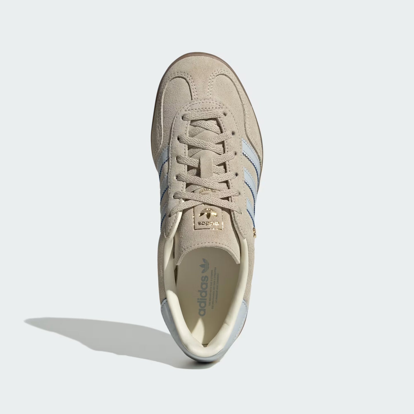adidas Gazelle Indoor - Women's - Wonder Beige Halo Blue