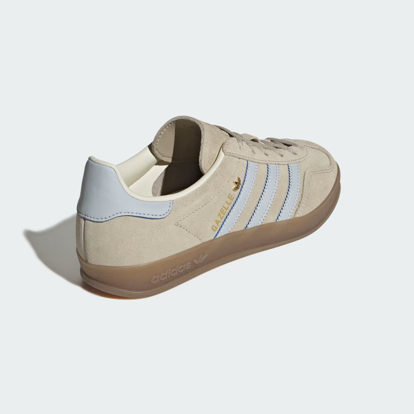 adidas Gazelle Indoor - Women's - Wonder Beige Halo Blue