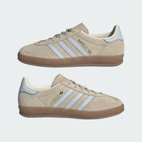 adidas Gazelle Indoor - Women's - Wonder Beige Halo Blue