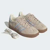 adidas Gazelle Indoor - Women's - Wonder Beige Halo Blue