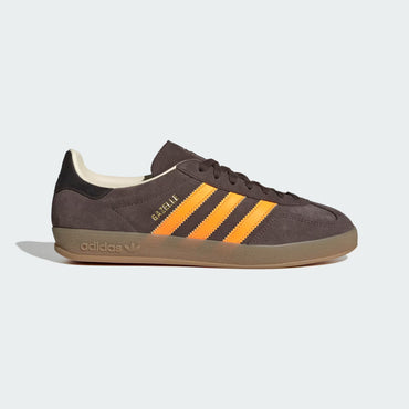 adidas Gazelle Indoor - Unisex - Brown Lucid Tangerine
