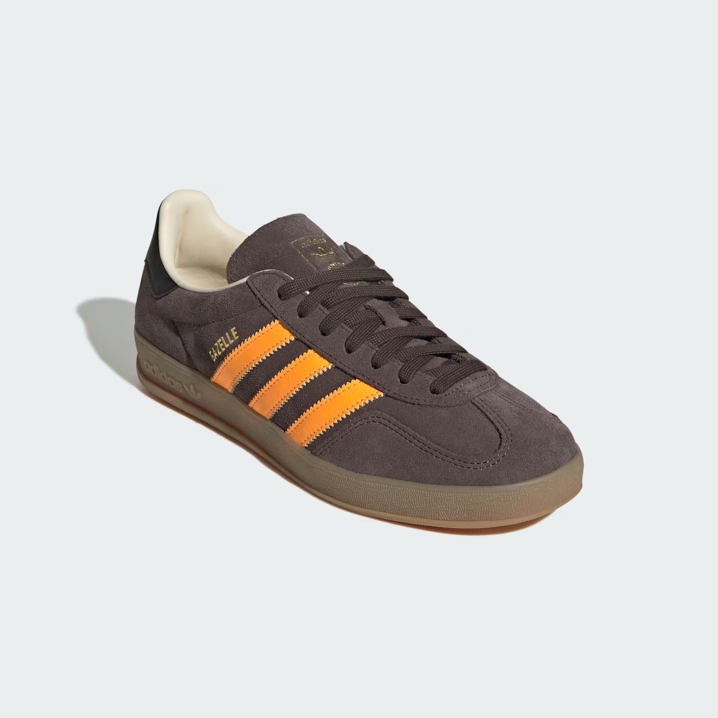 adidas Gazelle Indoor - Unisex - Brown Lucid Tangerine
