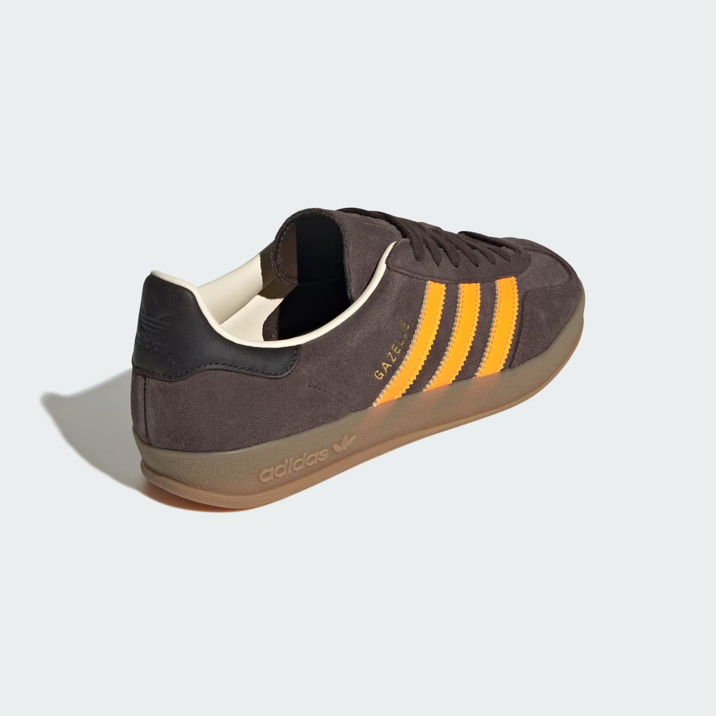 adidas Gazelle Indoor - Unisex - Brown Lucid Tangerine