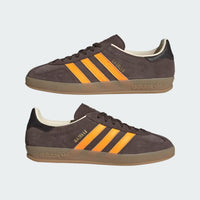 adidas Gazelle Indoor - Unisex - Brown Lucid Tangerine