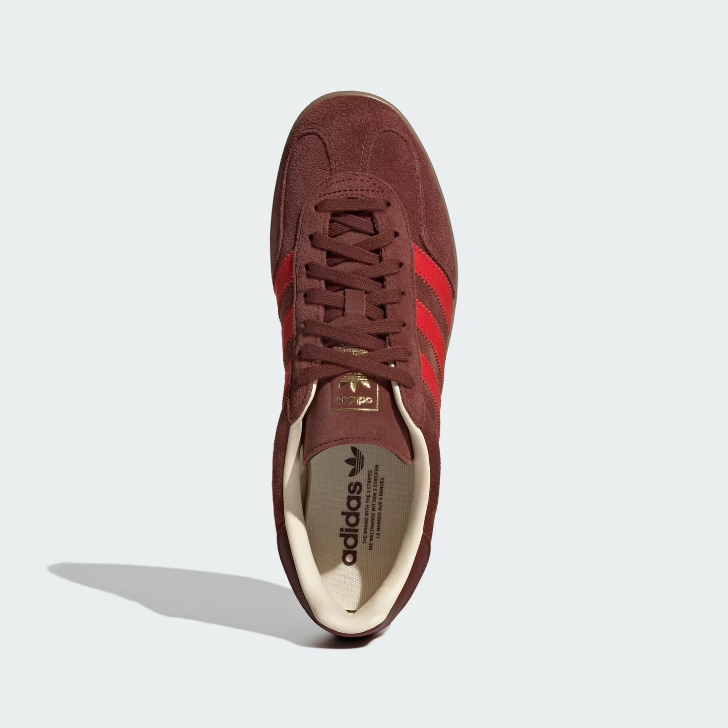 adidas Gazelle Indoor - Unisex - Fox Brown Red