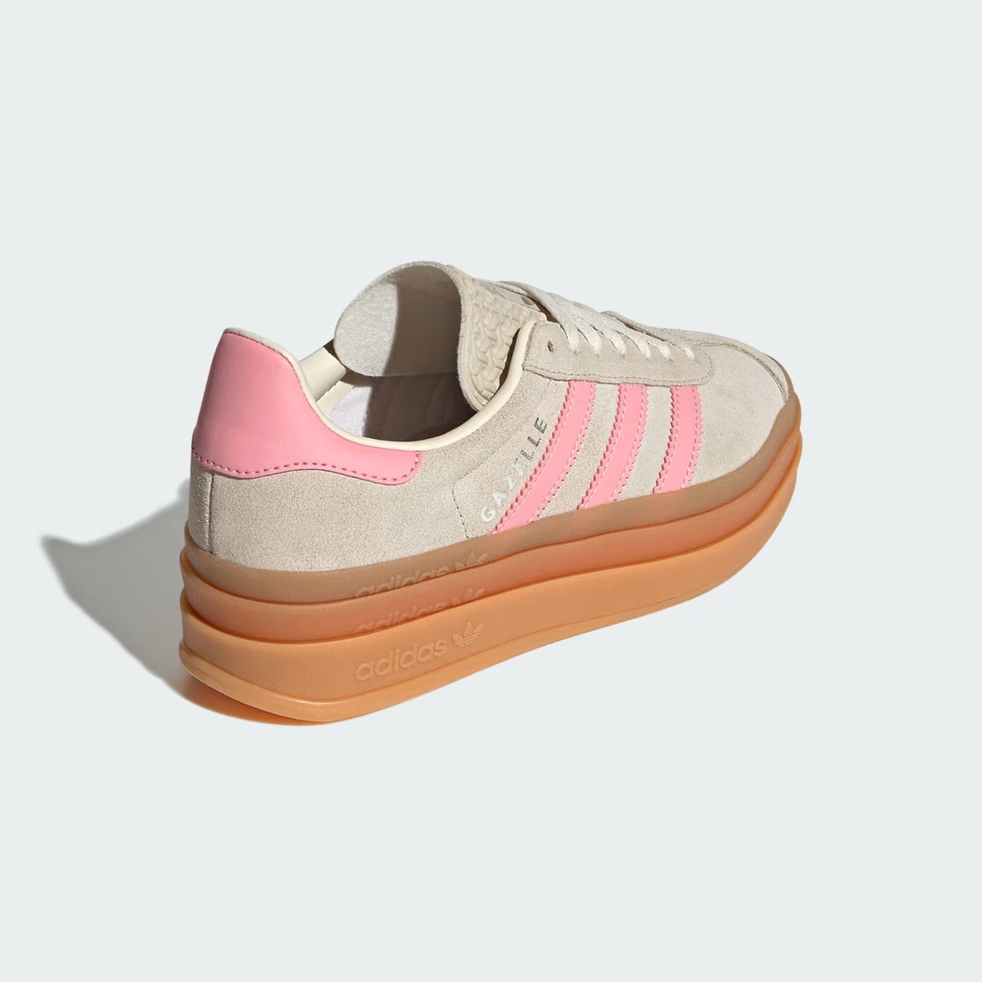 adidas Gazelle Bold GS Beige Semi Pink Spark – Sneaxx