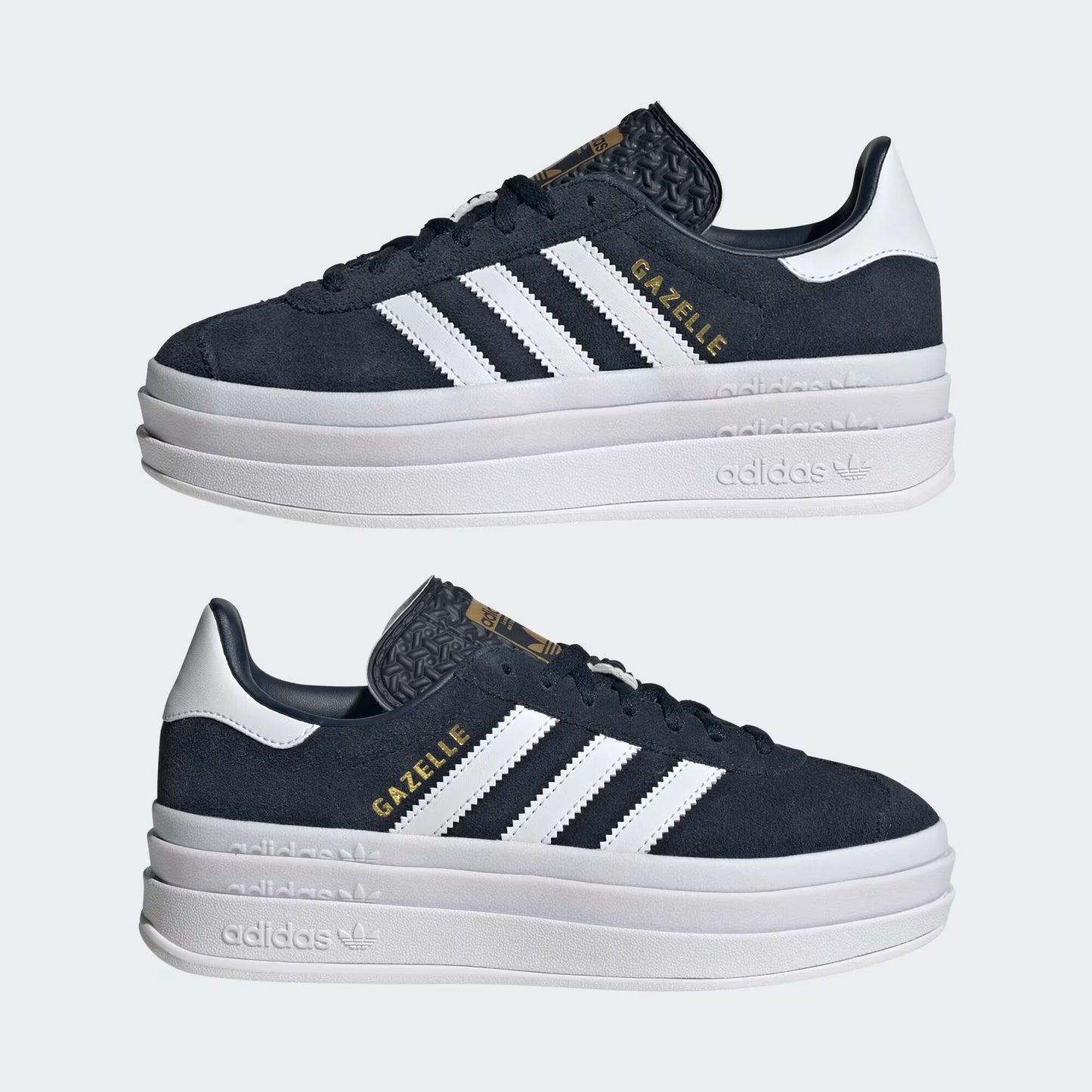adidas Gazelle Bold - GS - Aurora Ink White