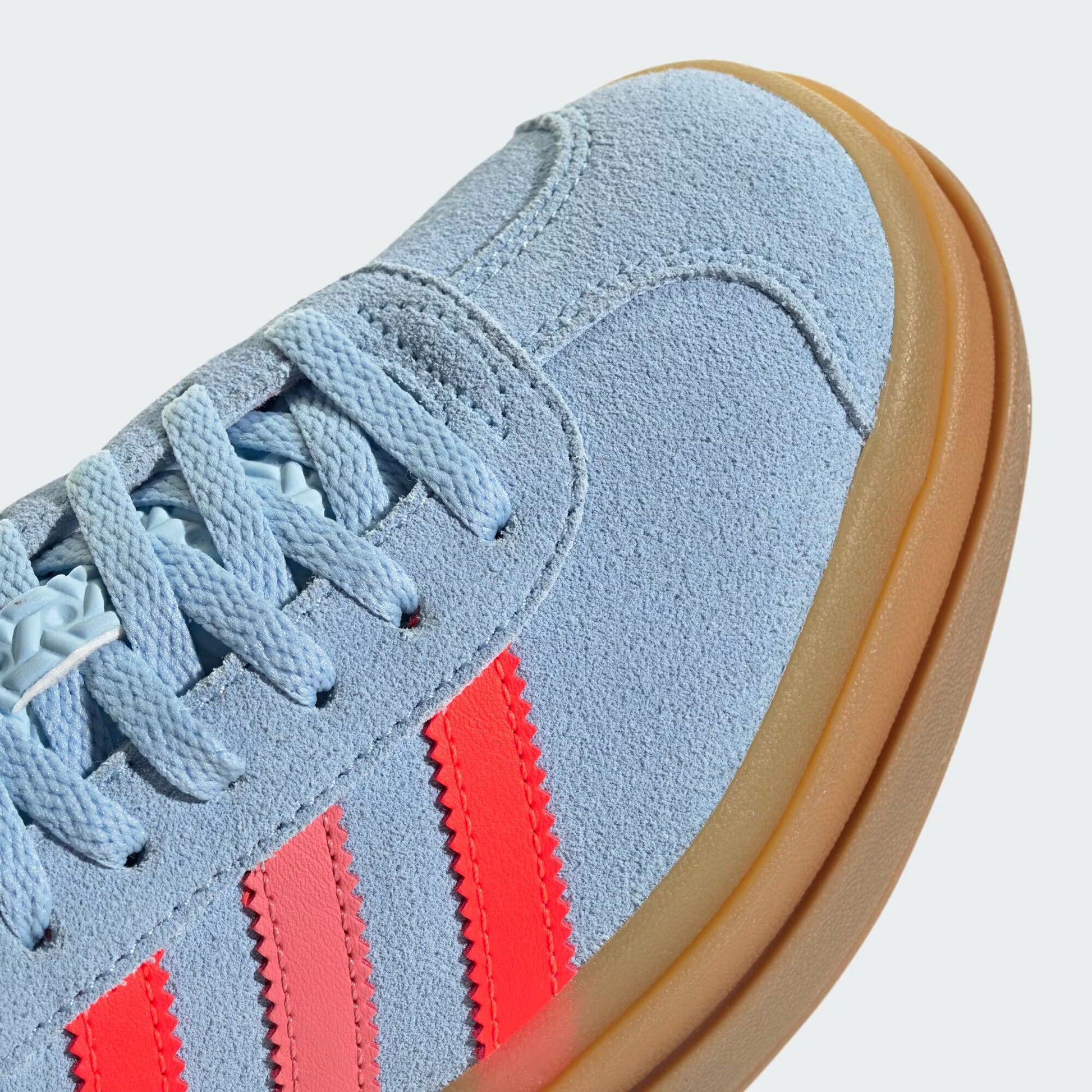 adidas Gazelle Bold - GS - Clear Sky Solar Red Sneaxx adidas Gazelle Bold - GS - Clear Sky Solar Red Sneaxx