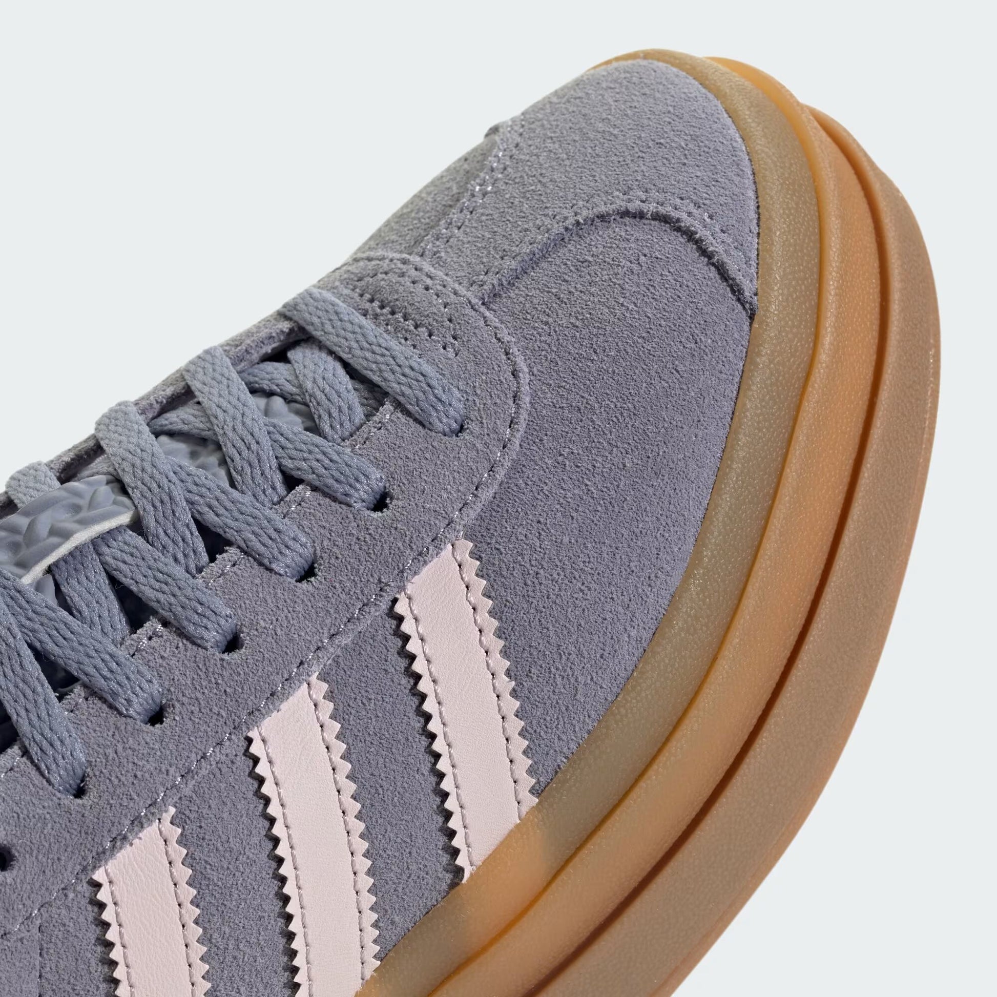 adidas Gazelle Bold - GS - Silver-Coloured Violet Pink Sneaxx adidas Gazelle Bold - GS - Silver-Coloured Violet Pink Sneaxx