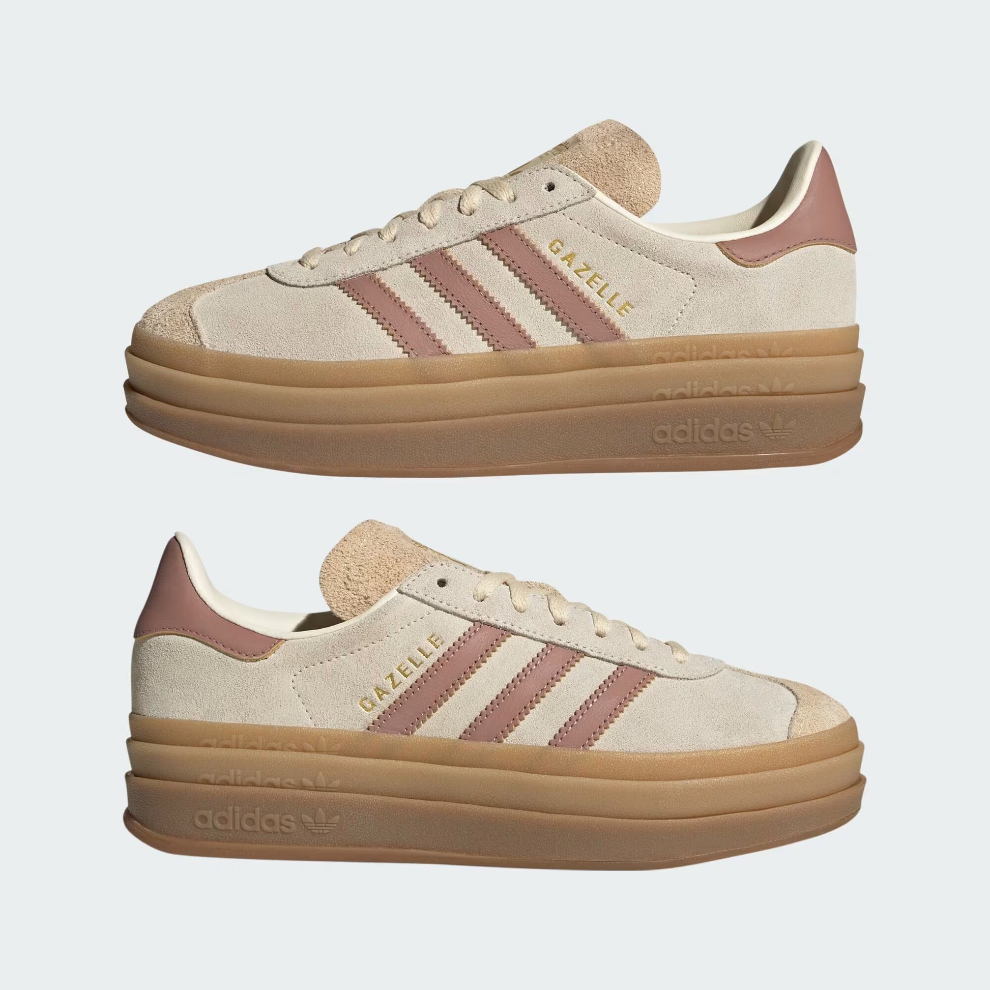 adidas Gazelle Bold - Damen - Cream Wei Warm Clay Sneaxx adidas Gazelle Bold - Damen - Cream Wei Warm Clay Sneaxx